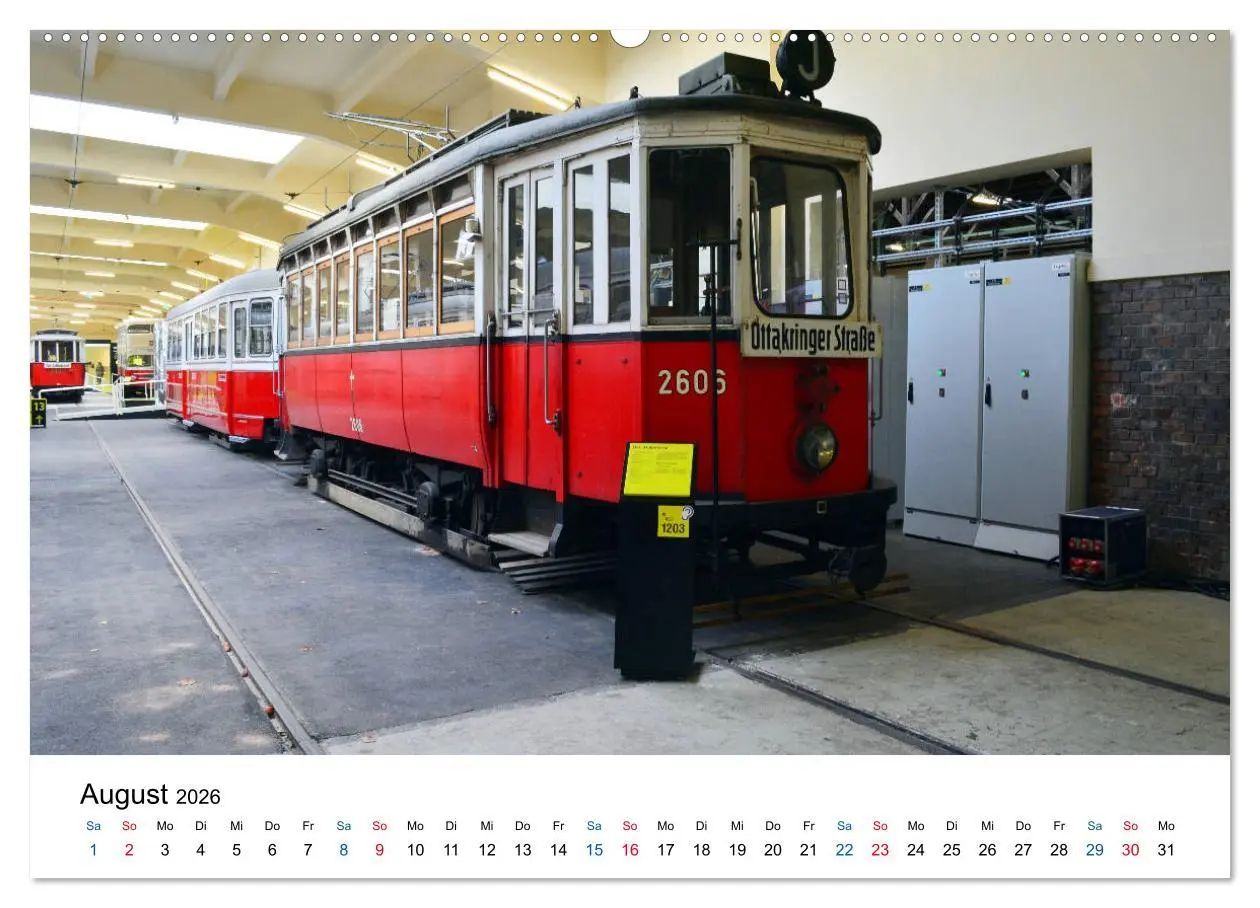 Bild: 9783457837153 | Mit der Bim durch Wien - Die Wiener Straßenbahn (Wandkalender 2026...