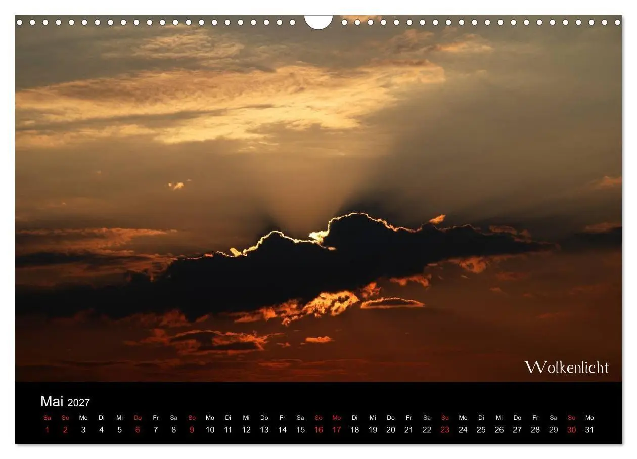 Bild: 9783594217153 | Wolken-Kunstwerke (Wandkalender 2027 DIN A3 quer), CALVENDO...