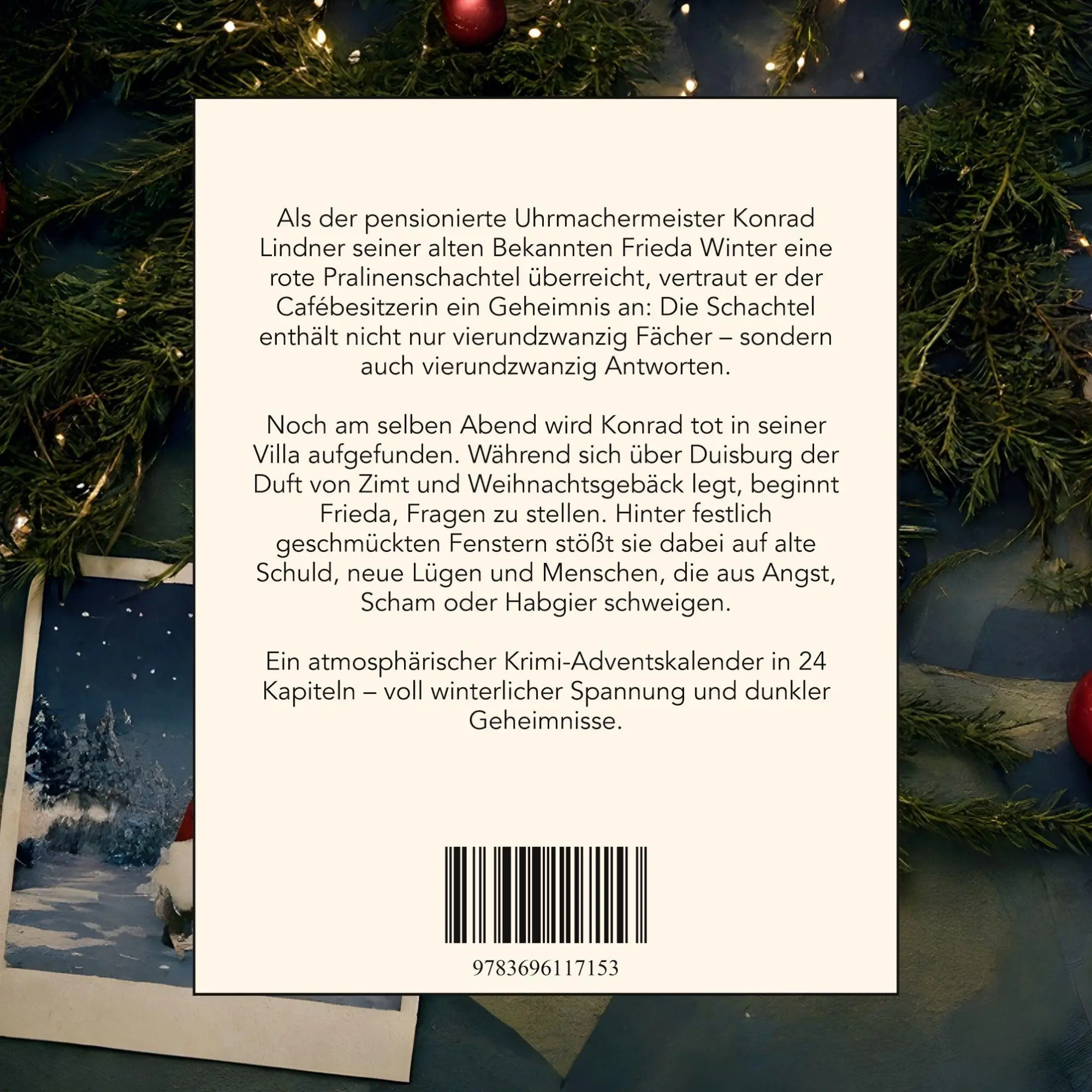 Rückseite: 9783696117153 | Mord in Duisburg | Der Krimi-Adventskalender in 24 Akten | Meyer