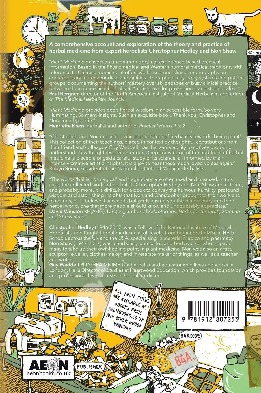Rückseite: 9781912807253 | Plant Medicine | Christopher Hedley (u. a.) | Taschenbuch | Englisch