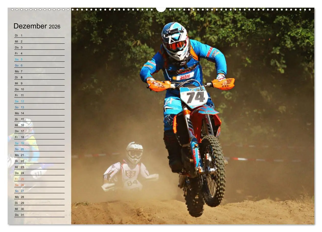 Bild: 9783457757253 | Motocross - tollkühne Kerle (hochwertiger Premium Wandkalender 2026...