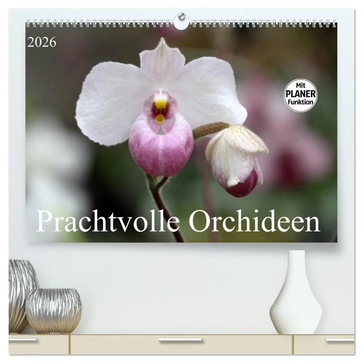 Cover: 9783457997253 | Prachtvolle Orchideen (hochwertiger Premium Wandkalender 2026 DIN...