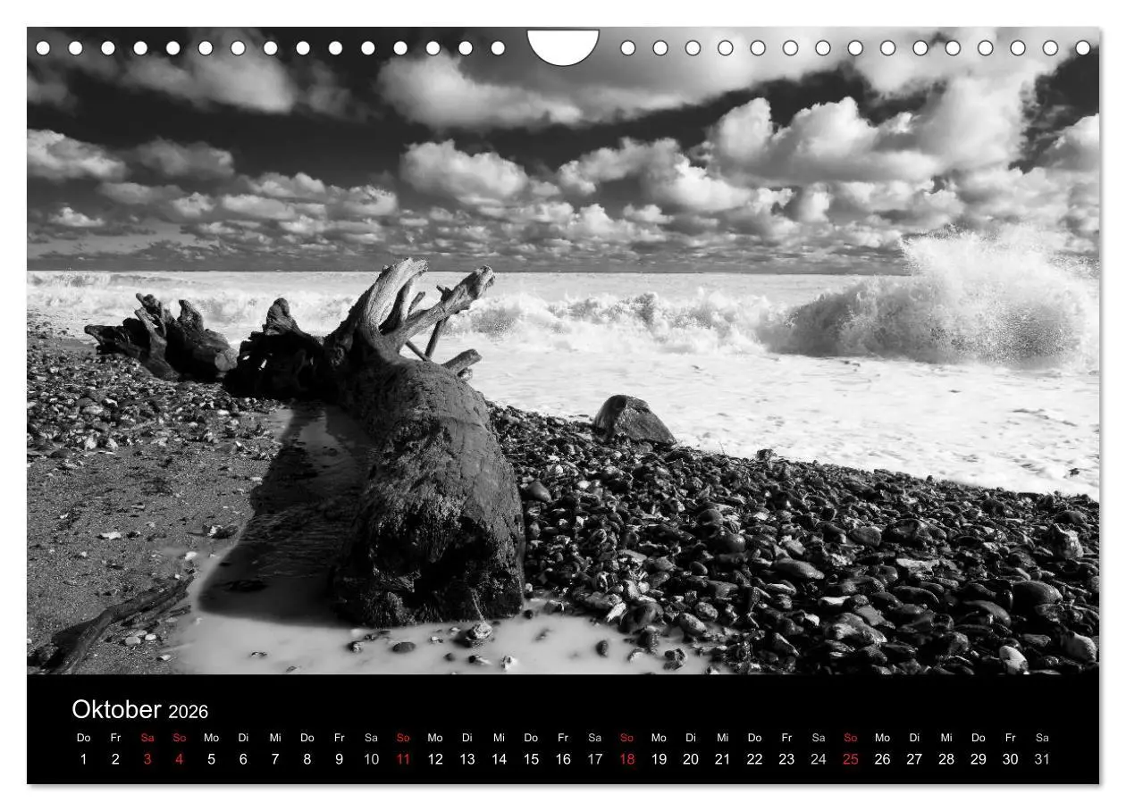 Bild: 9783516087253 | Strandspaziergang an der Ostsee (Wandkalender 2026 DIN A4 quer),...