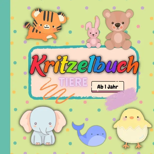 Cover: 9783565357253 | Kritzelbuch Tiere - ab 1 Jahr - Malbuch für Kleinkinder | Lia Mayr