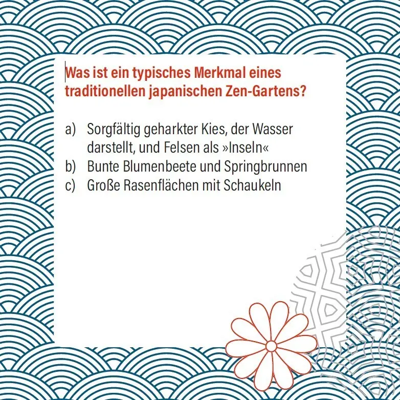 Bild: 9783747207253 | Das Japan-Quiz | 66 Quizfragen und Antworten rund um Japan | Spiel