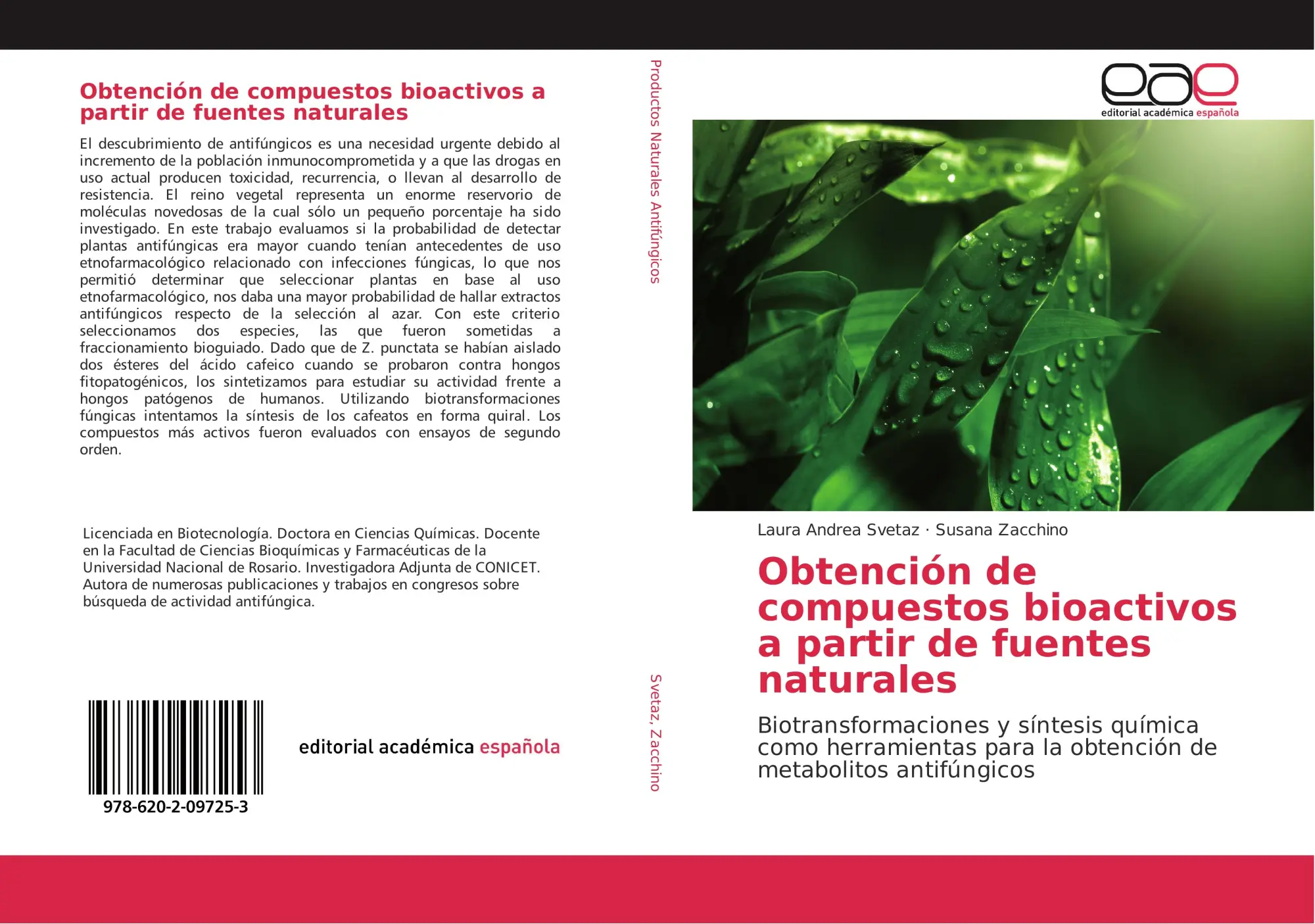 Cover: 9786202097253 | Obtención de compuestos bioactivos a partir de fuentes naturales