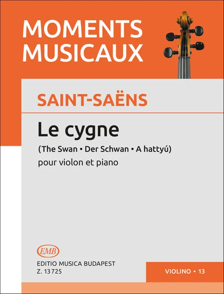 Cover: 9790080137253 | Le cygne pour violon et piano | Camille Saint-Saens | Buch | 1991