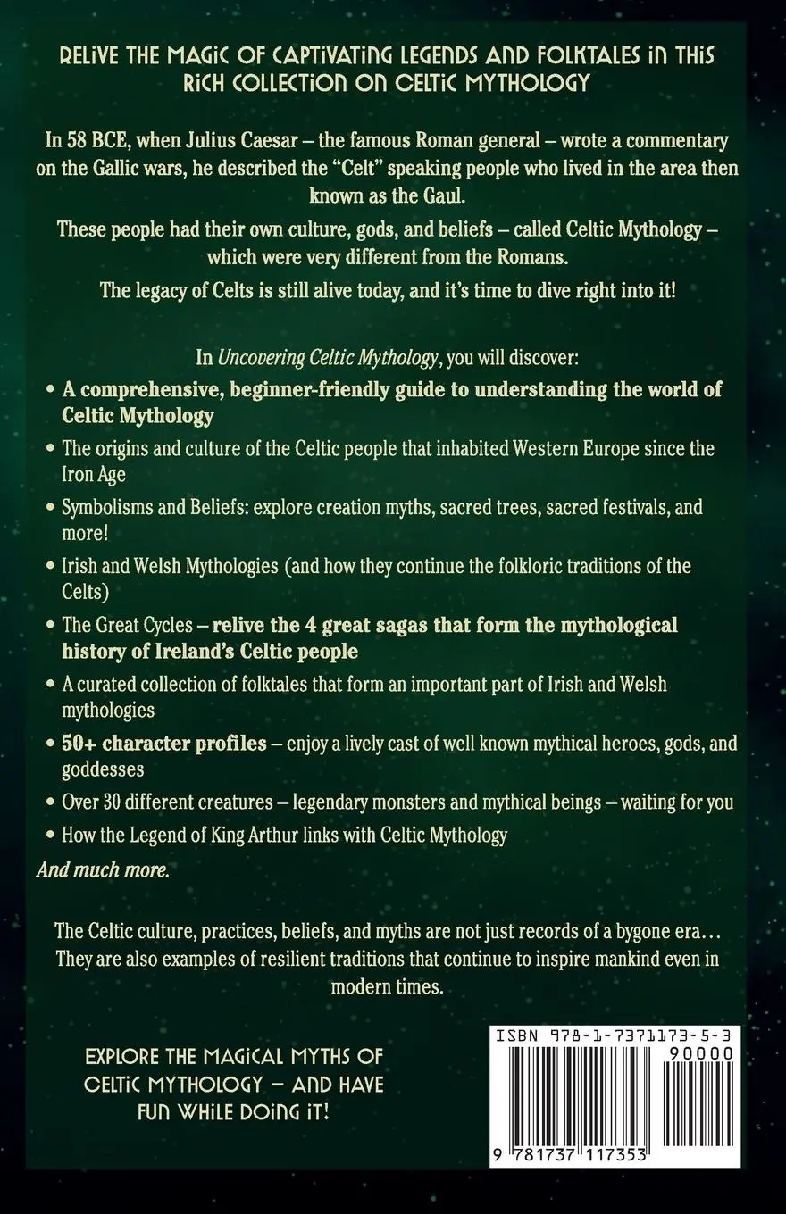 Rückseite: 9781737117353 | Uncovering Celtic Mythology | Lucas Russo | Taschenbuch | Englisch