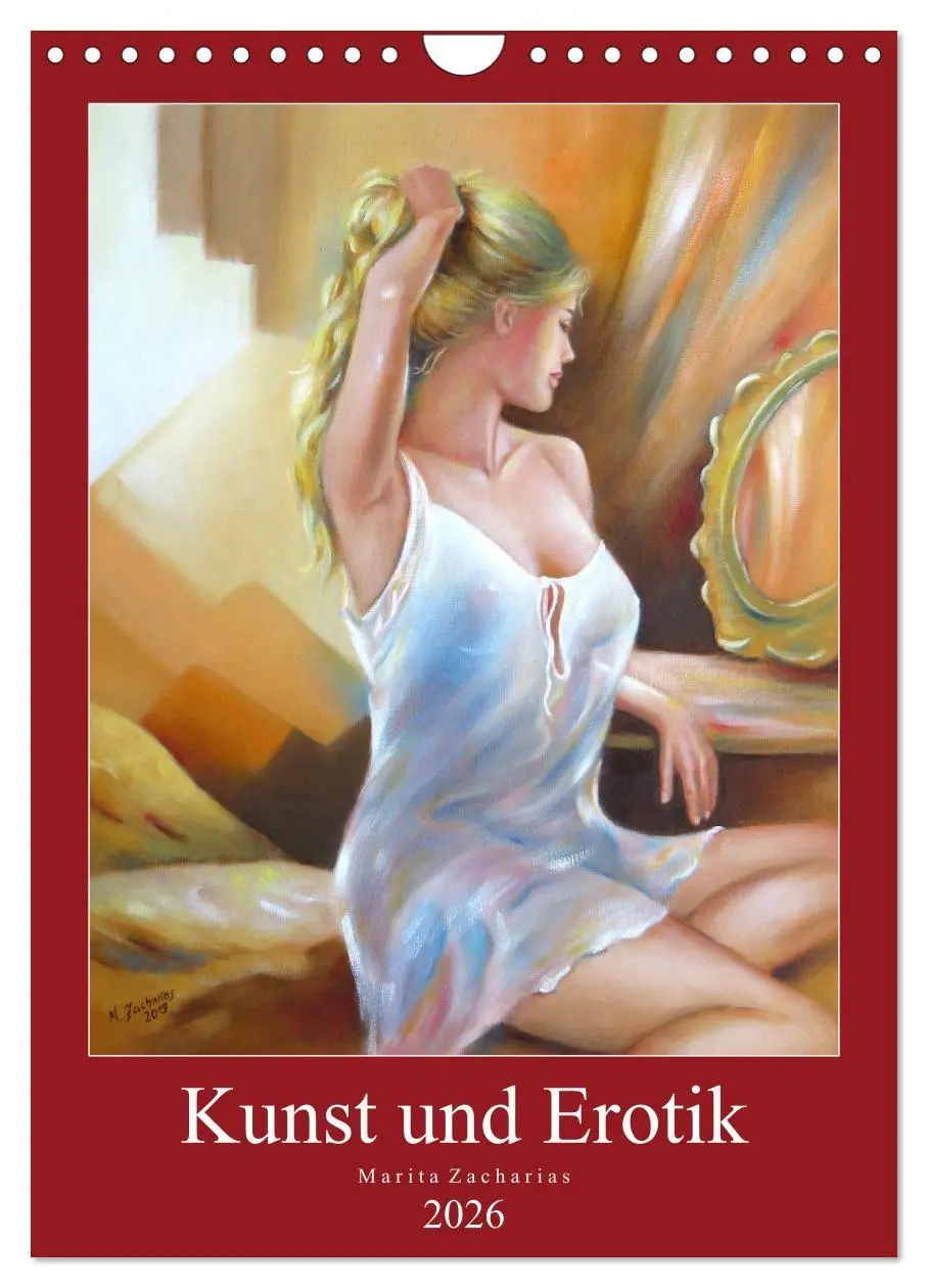 Cover: 9783516387353 | Kunst und Erotik 2026 (Wandkalender 2026 DIN A4 hoch), CALVENDO...
