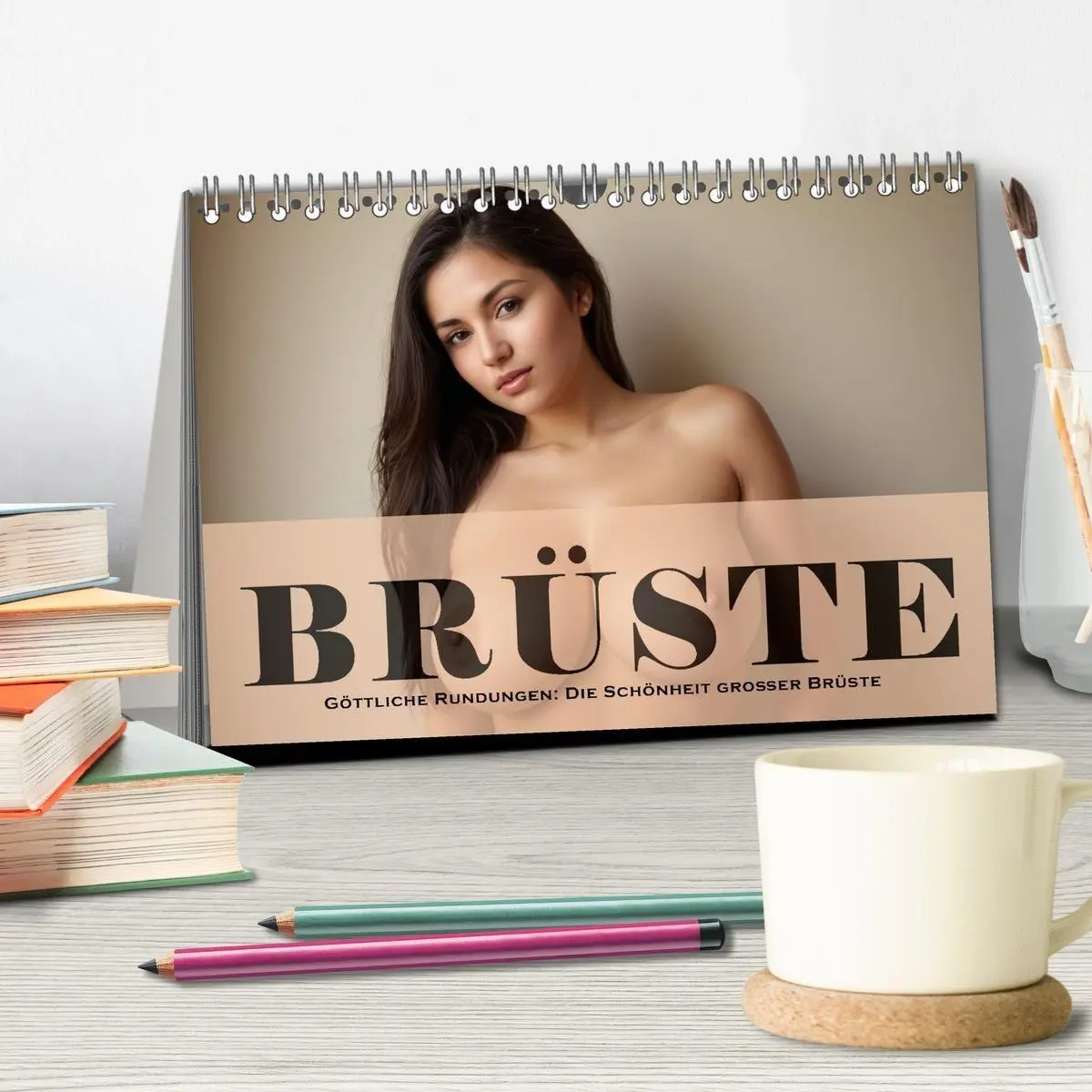 Bild: 9783569167353 | Göttliche Rundungen: Die Schönheit großer Brüste (Tischkalender...