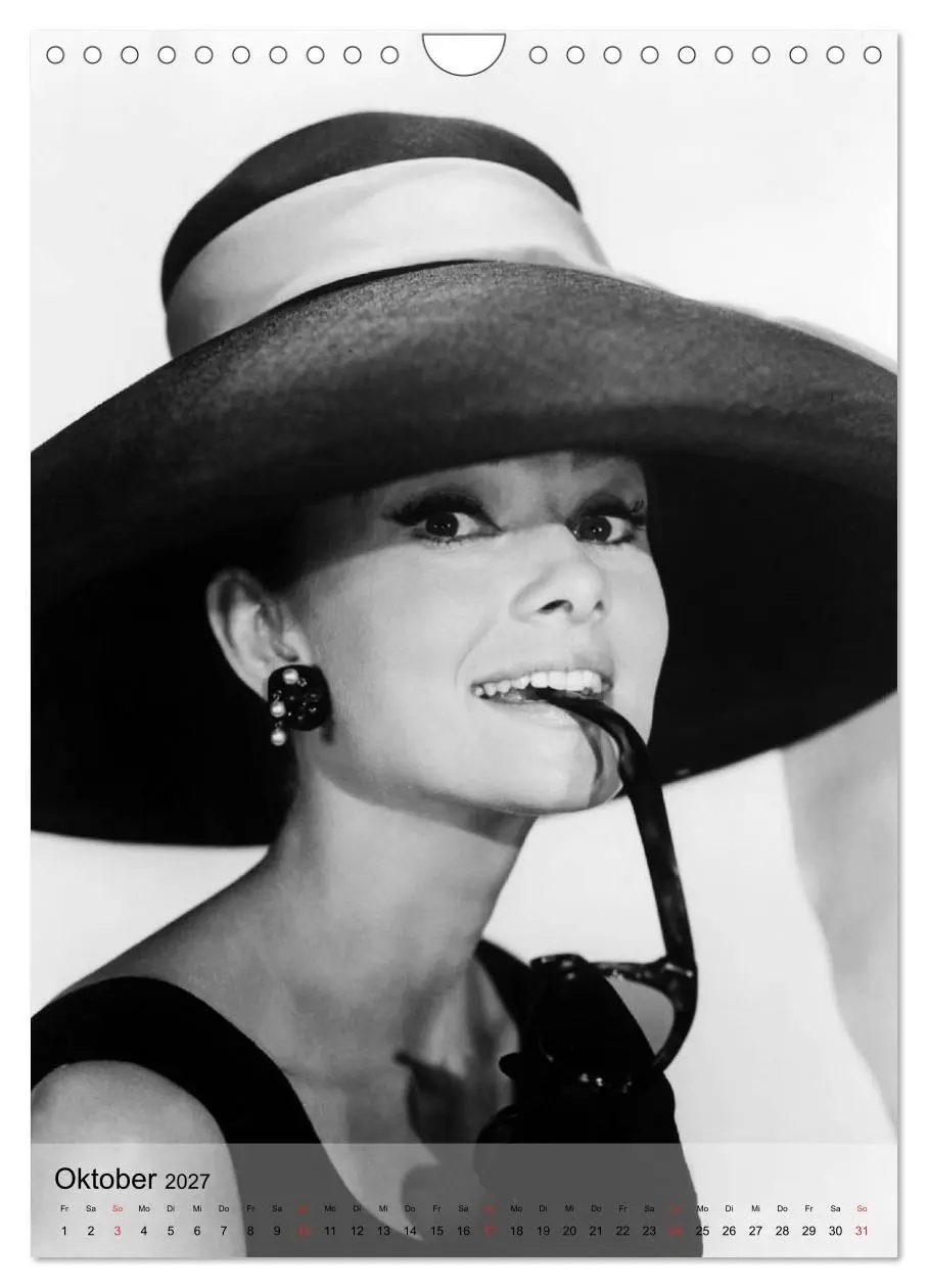 Bild: 9783594057353 | Hollywood-Diva - Audrey Hepburn (Wandkalender 2027 DIN A4 hoch),...