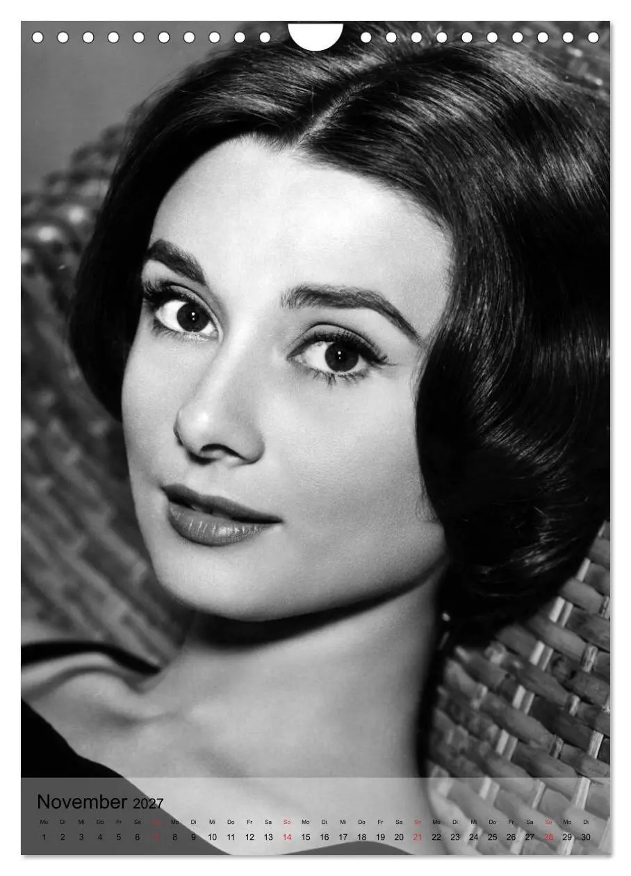 Bild: 9783594057353 | Hollywood-Diva - Audrey Hepburn (Wandkalender 2027 DIN A4 hoch),...