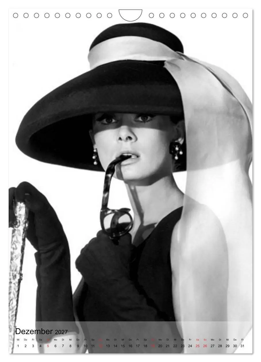 Bild: 9783594057353 | Hollywood-Diva - Audrey Hepburn (Wandkalender 2027 DIN A4 hoch),...