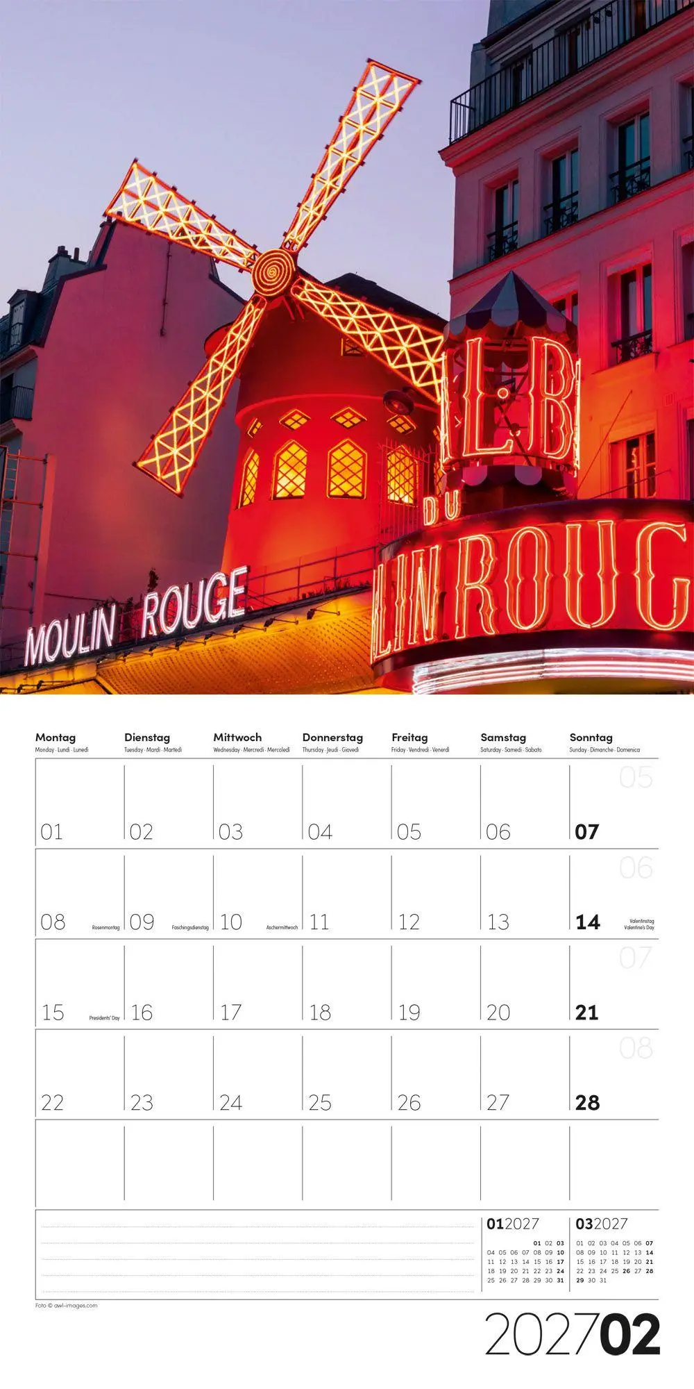 Bild: 9783838447353 | Die Farbe Rot Kalender 2027 - 30x30 - Art12 | GmbH | Kalender | 28 S.