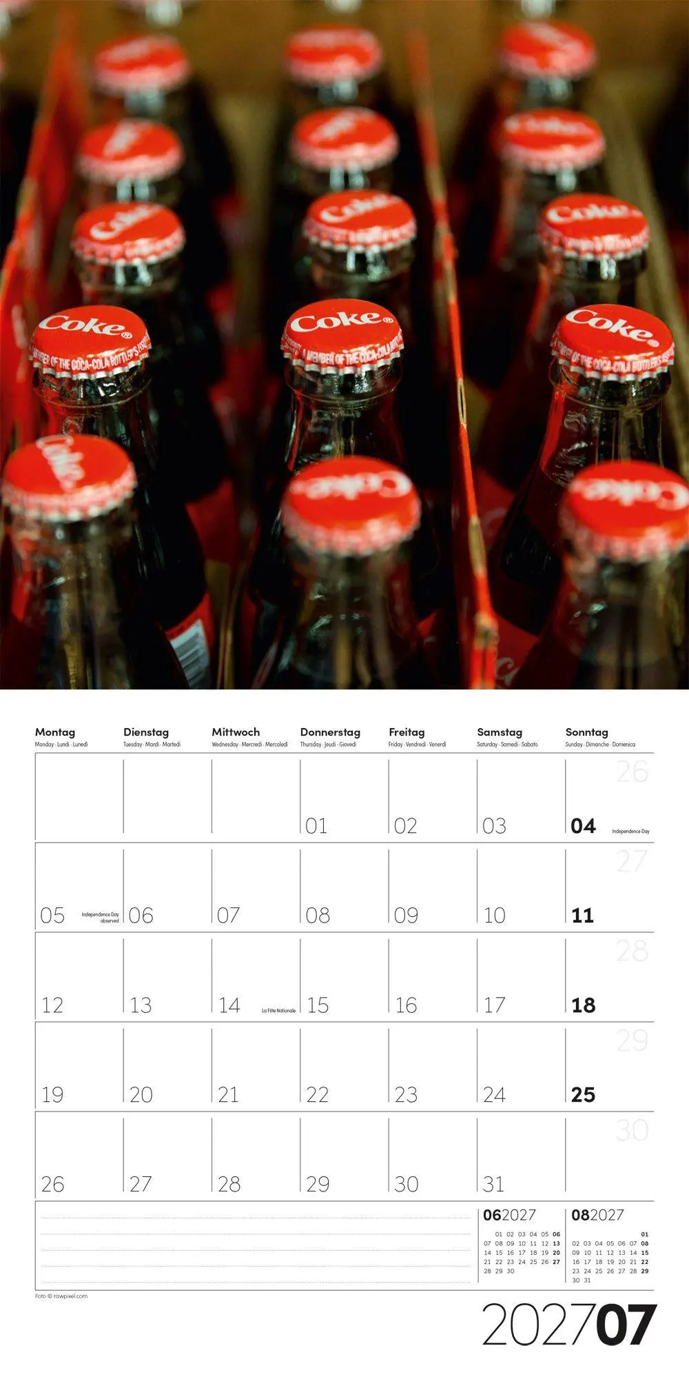 Bild: 9783838447353 | Die Farbe Rot Kalender 2027 - 30x30 - Art12 | GmbH | Kalender | 28 S.