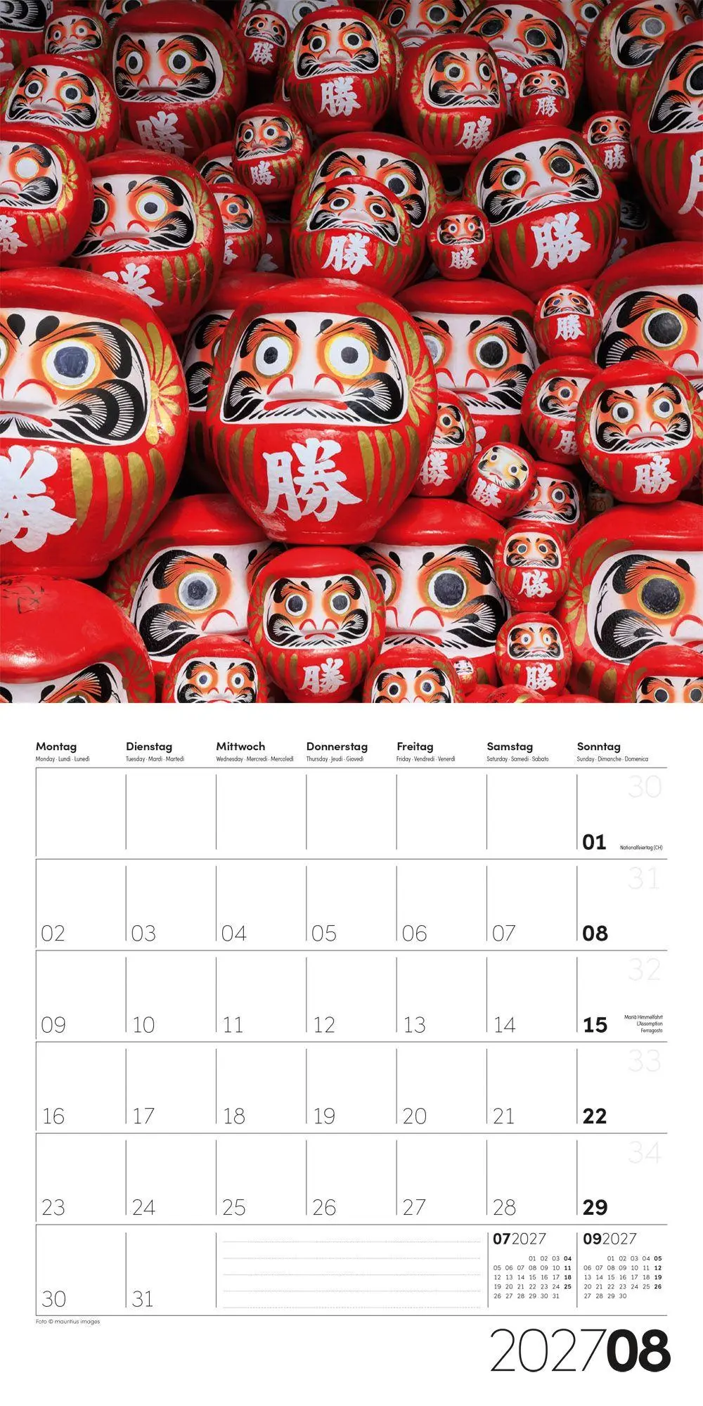 Bild: 9783838447353 | Die Farbe Rot Kalender 2027 - 30x30 - Art12 | GmbH | Kalender | 28 S.