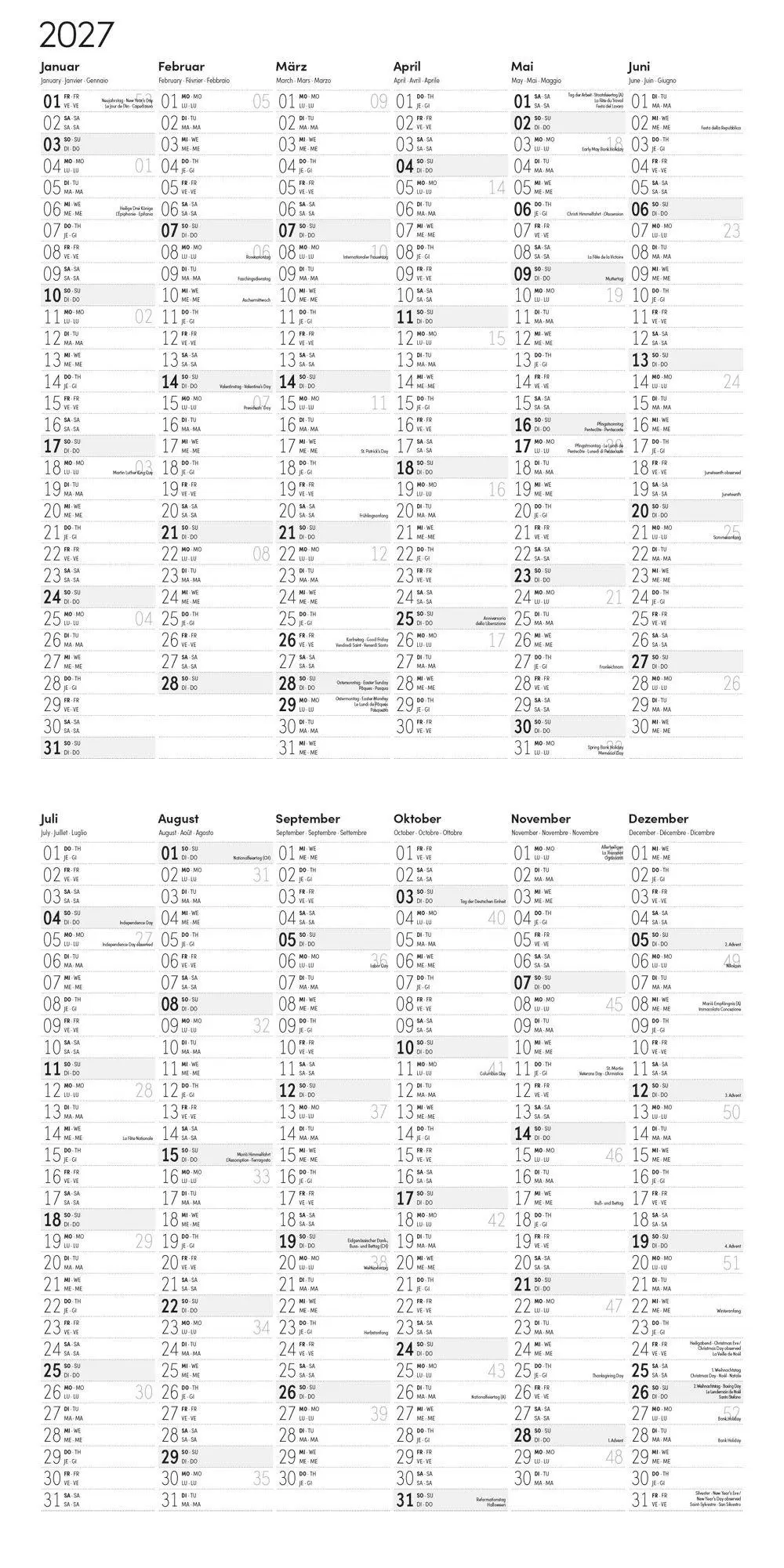 Bild: 9783838447353 | Die Farbe Rot Kalender 2027 - 30x30 - Art12 | GmbH | Kalender | 28 S.