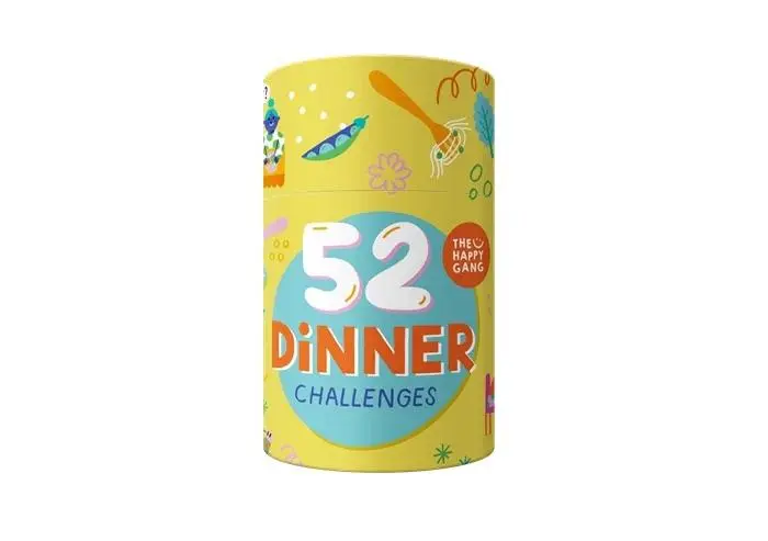 Cover: 5600704037453 | 52 Dinner Challenges | Herausgegeben von THE HAPPY GANG | Spiel | 2025
