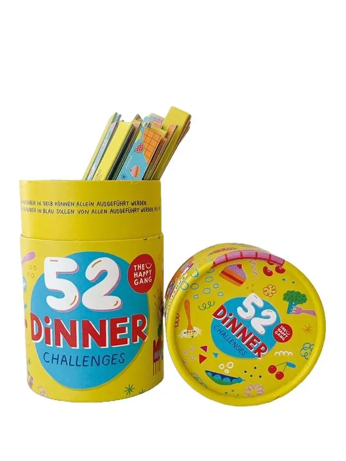 Bild: 5600704037453 | 52 Dinner Challenges | Herausgegeben von THE HAPPY GANG | Spiel | 2025
