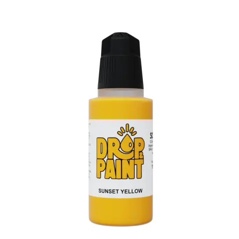 Cover: 8435635307453 | DROP &amp; PAINT SUNSET YELLOW Bottles (17 mL) | englisch | SCALE75 PAINTS