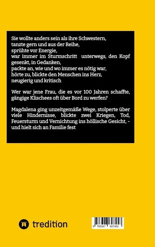 Rückseite: 9783347607453 | Magdalenas Mosaik | Gabriele Engelbert | Taschenbuch | 596 S. | 2022