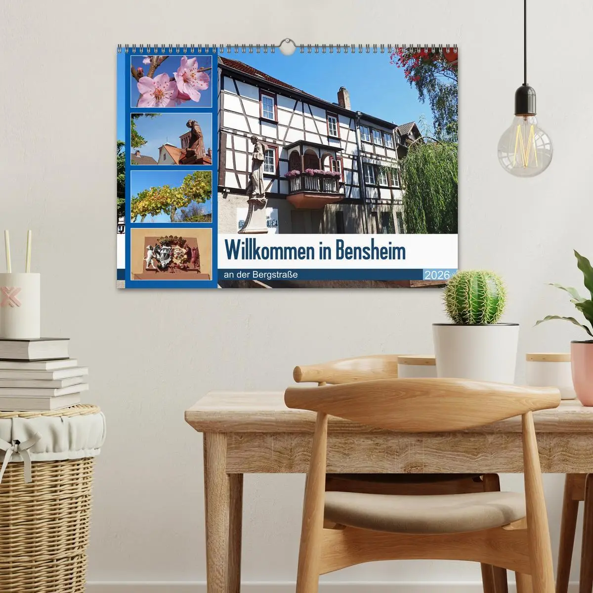 Bild: 9783457737453 | Willkommen in Bensheim an der Bergstraße (Wandkalender 2026 DIN A3...
