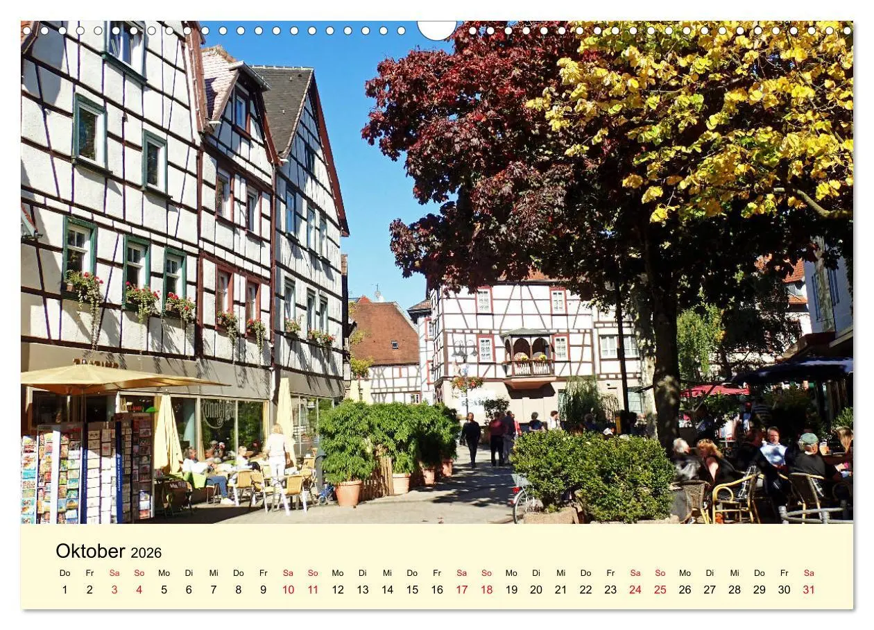 Bild: 9783457737453 | Willkommen in Bensheim an der Bergstraße (Wandkalender 2026 DIN A3...