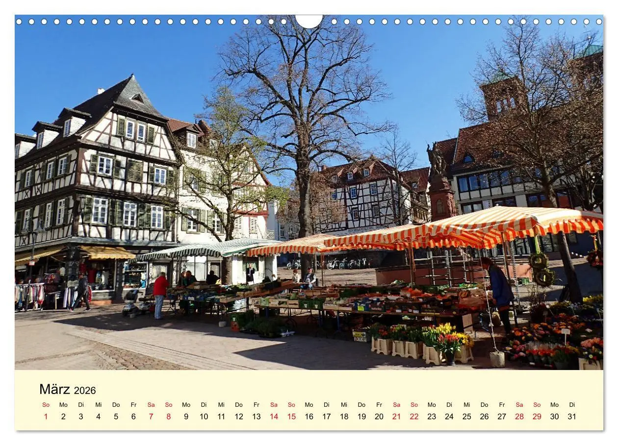 Bild: 9783457737453 | Willkommen in Bensheim an der Bergstraße (Wandkalender 2026 DIN A3...