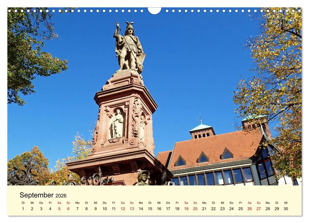 Bild: 9783457737453 | Willkommen in Bensheim an der Bergstraße (Wandkalender 2026 DIN A3...