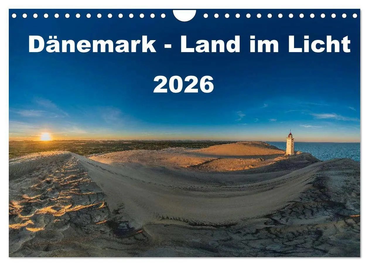 Cover: 9783457977453 | Dänemark - Land im Licht (Wandkalender 2026 DIN A4 quer), CALVENDO...