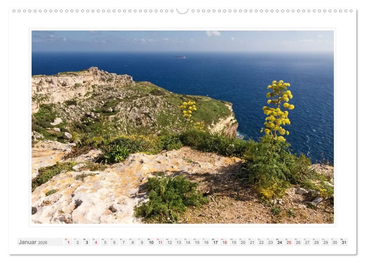 Bild: 9783516687453 | Malta. Impressionen einer Insel (Wandkalender 2026 DIN A2 quer),...