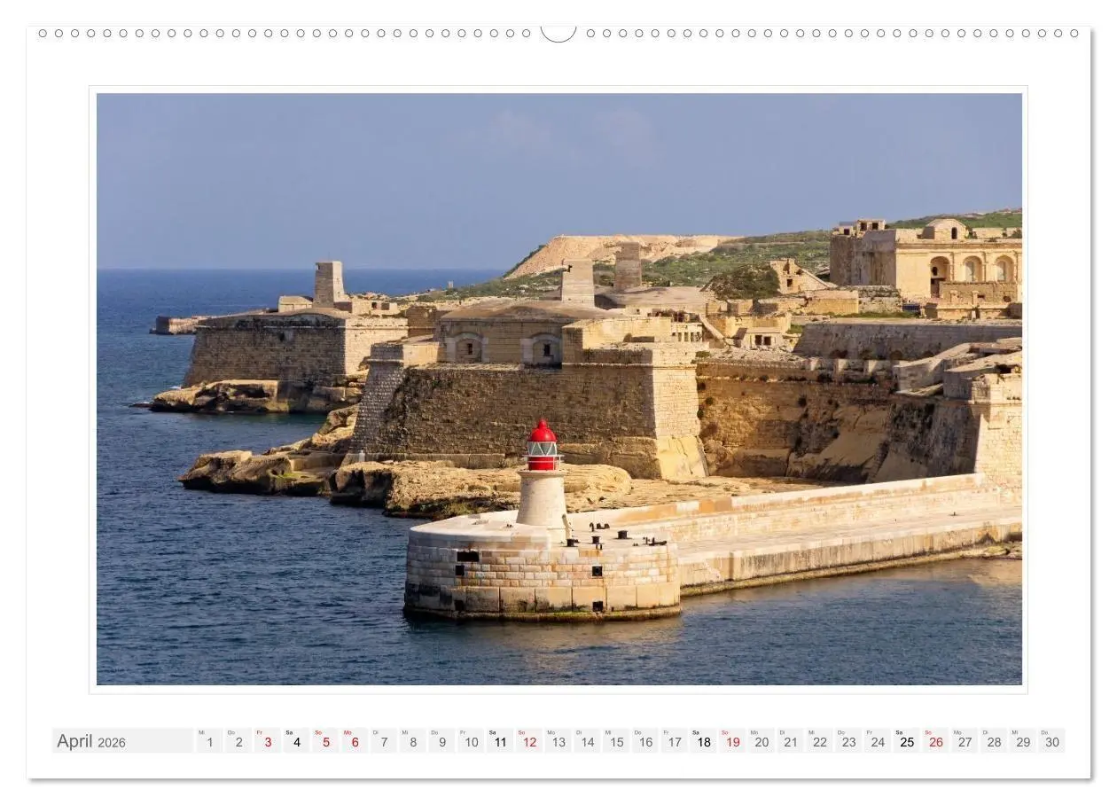Bild: 9783516687453 | Malta. Impressionen einer Insel (Wandkalender 2026 DIN A2 quer),...