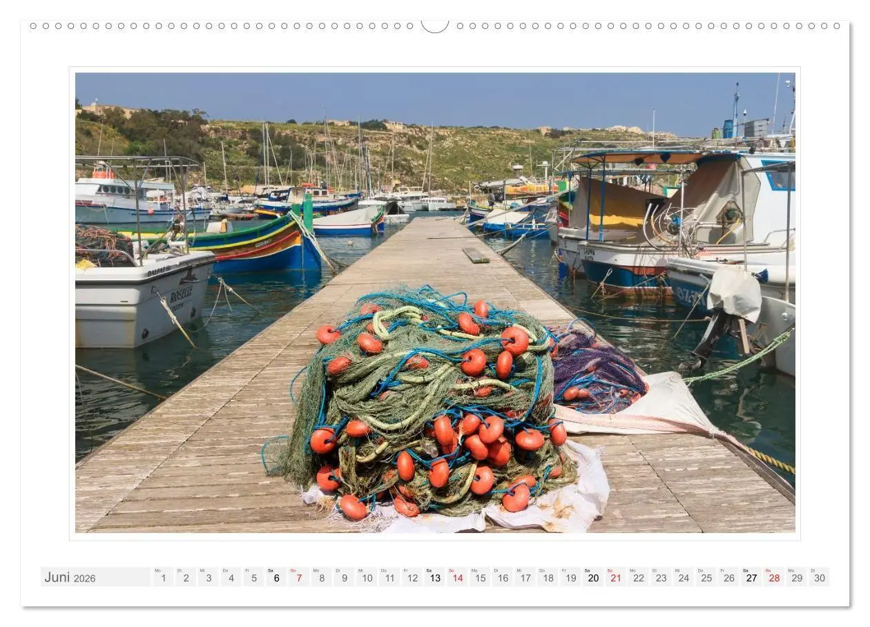 Bild: 9783516687453 | Malta. Impressionen einer Insel (Wandkalender 2026 DIN A2 quer),...
