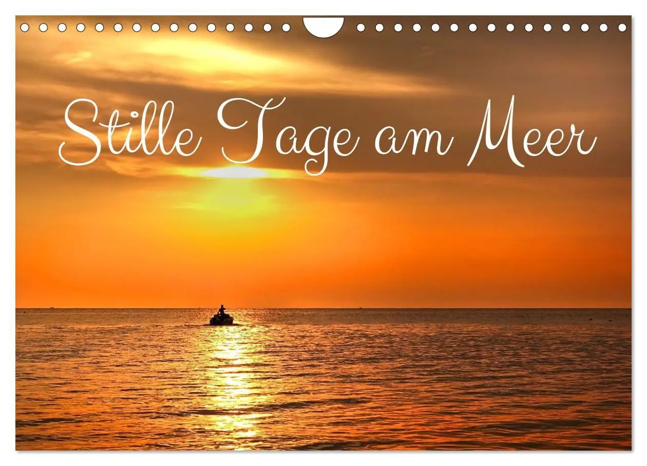 Cover: 9783569397453 | Stille Tage am Meer (Wandkalender 2027 DIN A4 quer), CALVENDO...