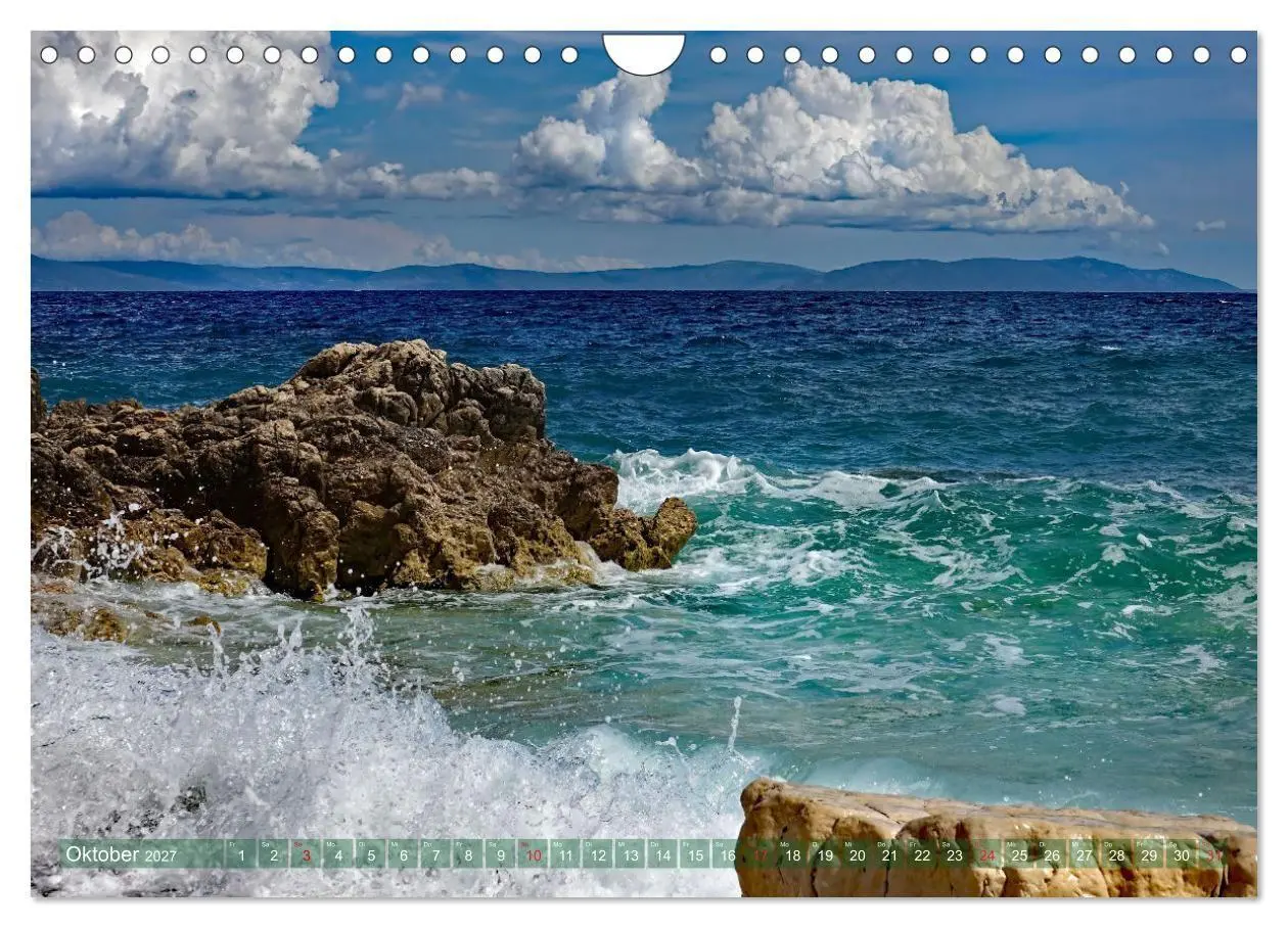 Bild: 9783569397453 | Stille Tage am Meer (Wandkalender 2027 DIN A4 quer), CALVENDO...