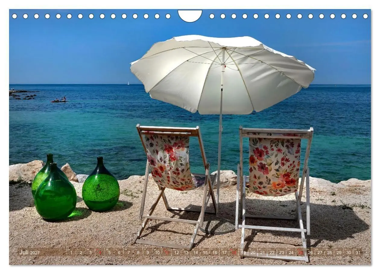 Bild: 9783569397453 | Stille Tage am Meer (Wandkalender 2027 DIN A4 quer), CALVENDO...
