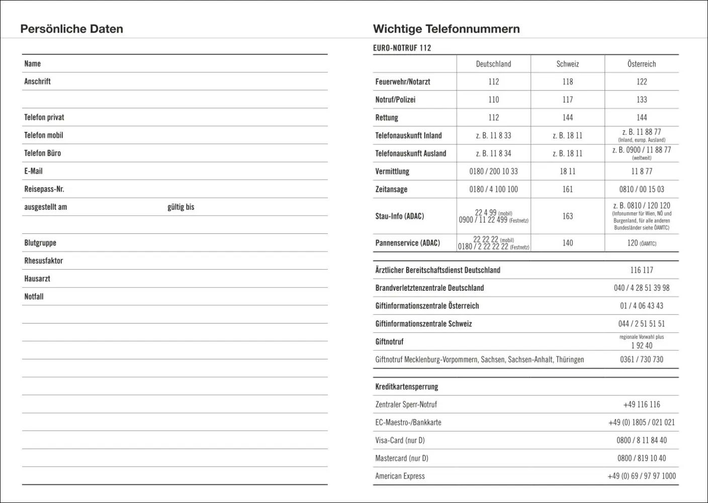 Bild: 9783756407453 | Terminer A5, Leder schwarz 2025 | Kalender | Kalender | Deutsch | 2025