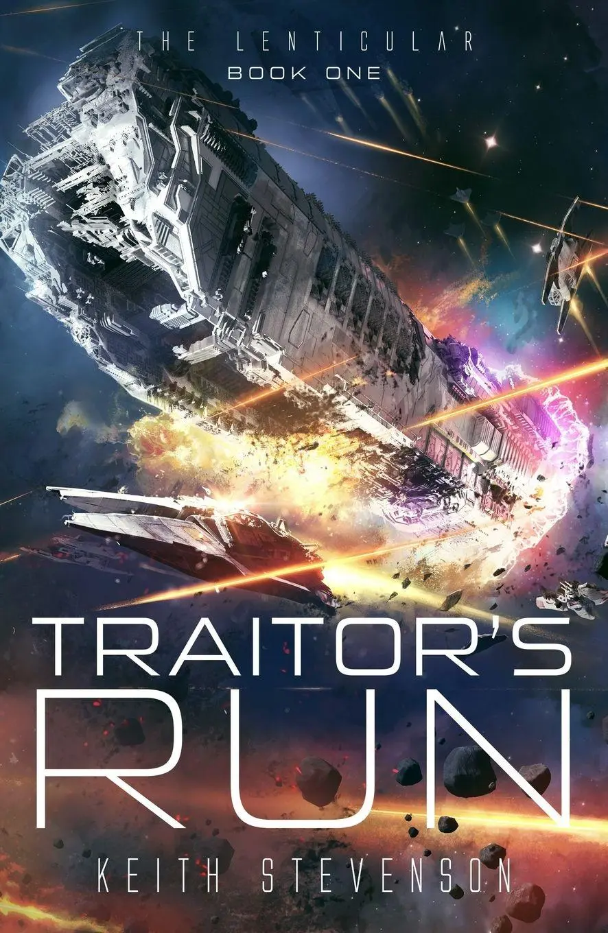 Cover: 9780648197553 | Traitor's Run | The Lenticular Series Space Opera Book 1 | Stevenson
