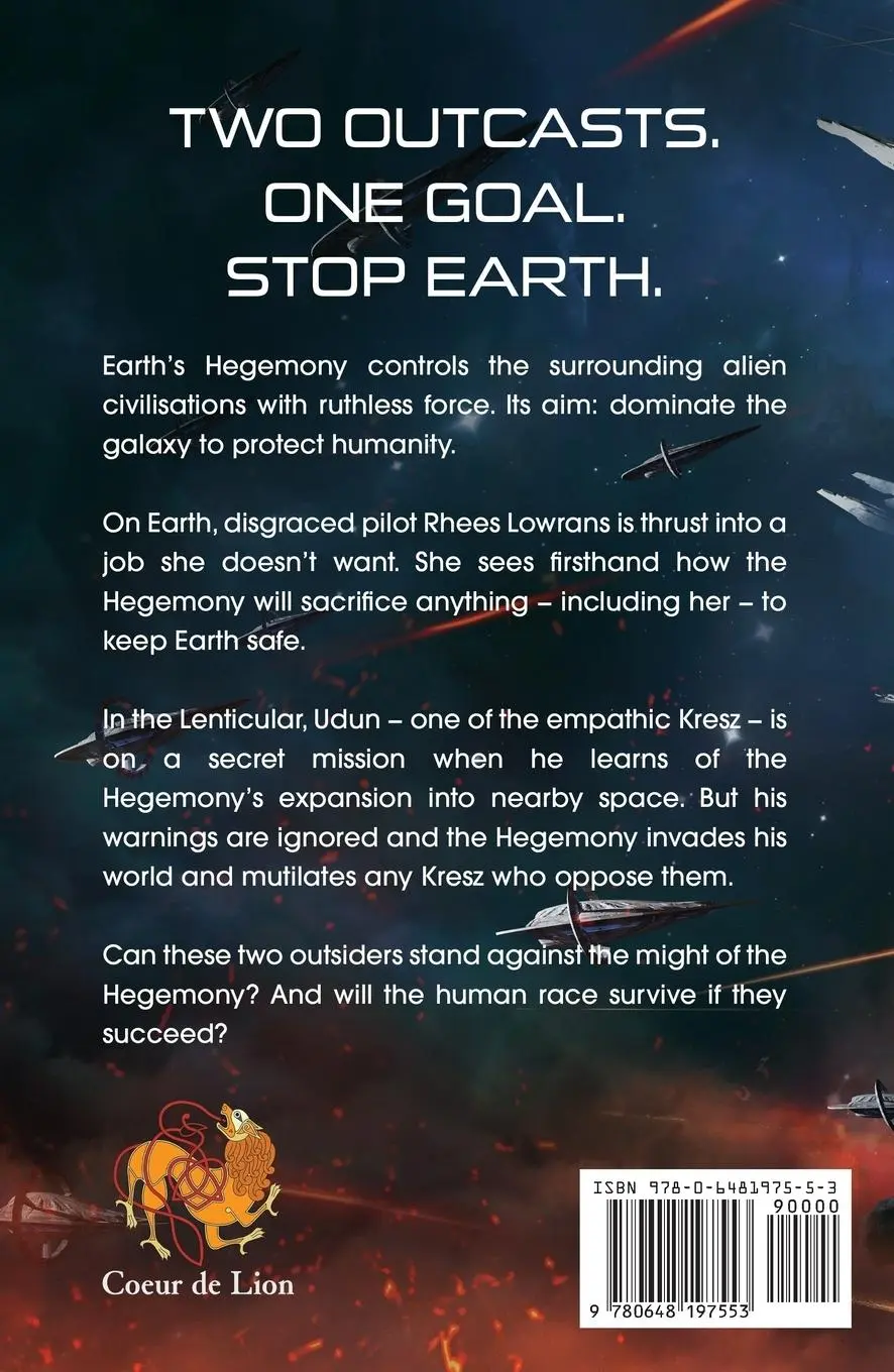 Rückseite: 9780648197553 | Traitor's Run | The Lenticular Series Space Opera Book 1 | Stevenson