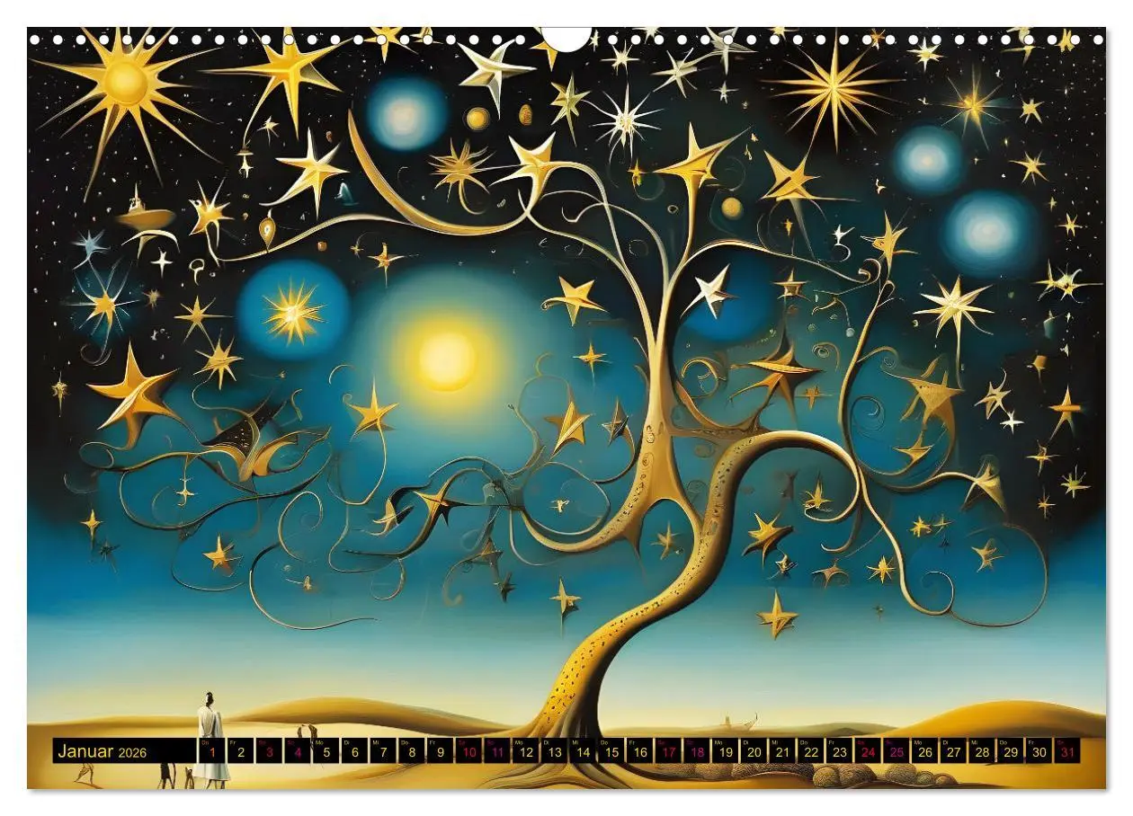 Bild: 9783457277553 | Erde, Sonne, Mond und Sterne Surrealistische Kunstwerke...