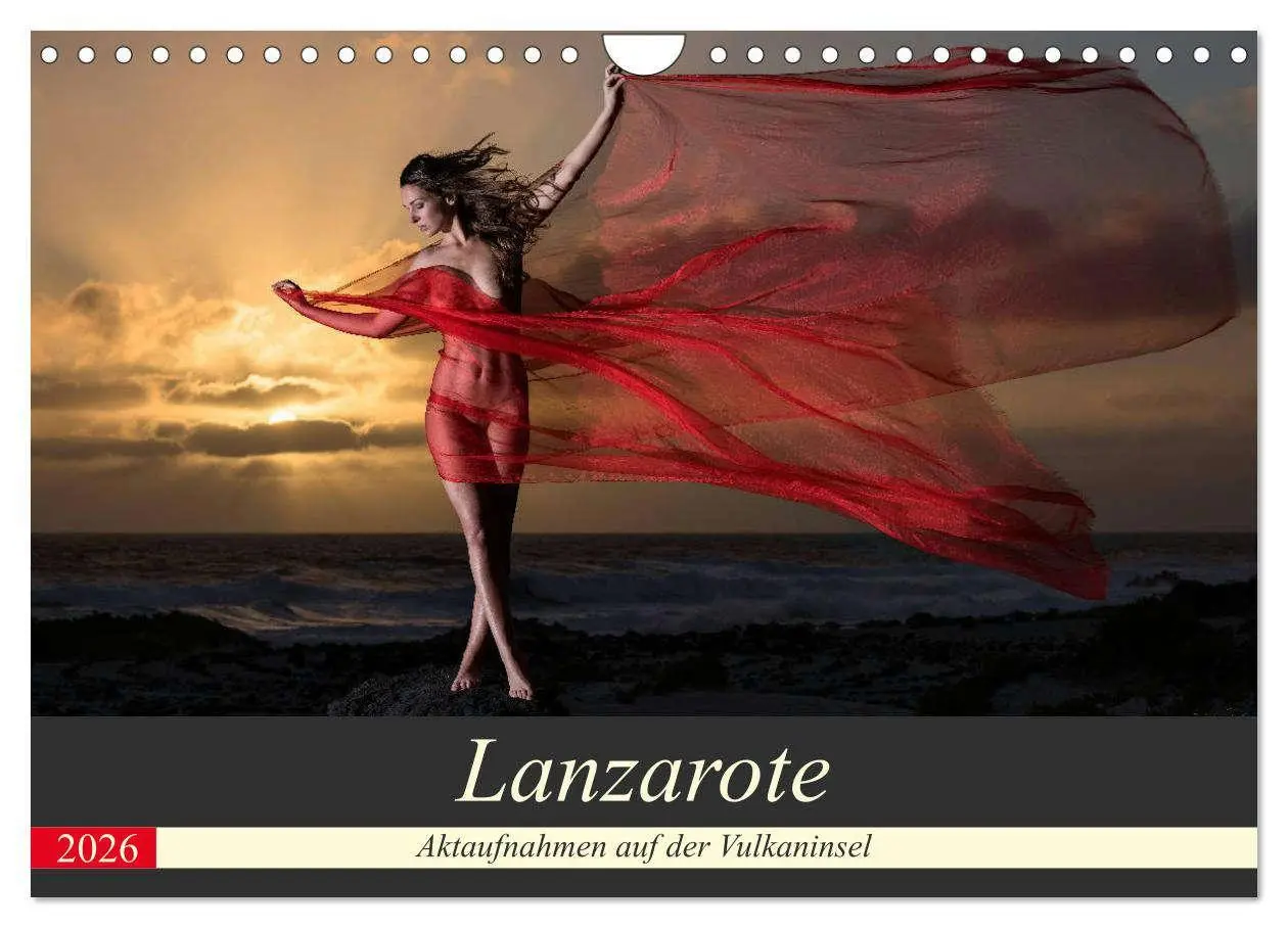 Cover: 9783457897553 | Lanzarote - Aktaufnahmen auf der Vulkaninsel (Wandkalender 2026 DIN...