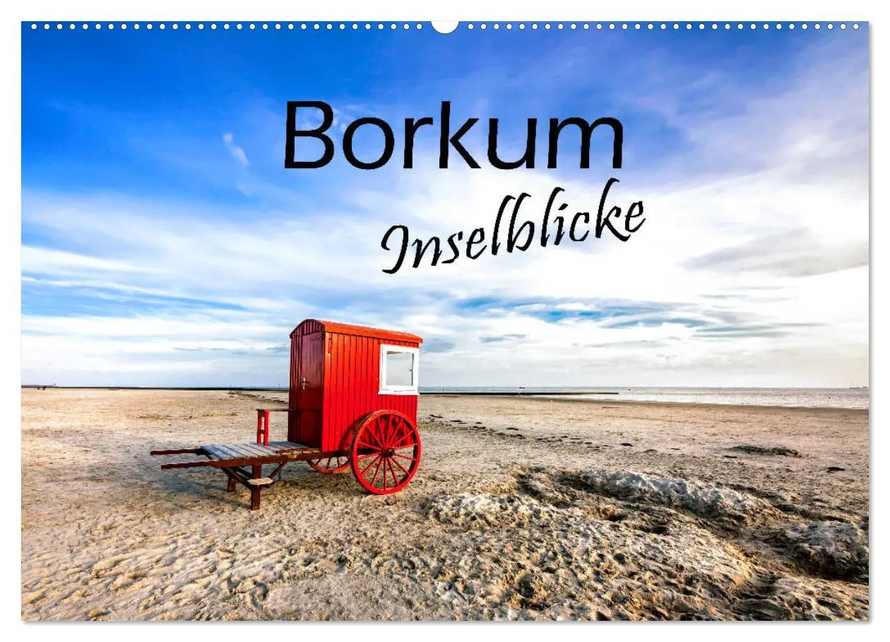 Cover: 9783457967553 | Borkum - Inselblicke (Wandkalender 2026 DIN A2 quer), CALVENDO...