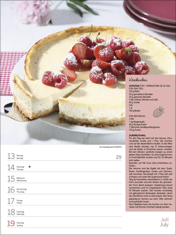 Bild: 9783731887553 | Saisonale und regionale Genussrezepte 2026 | Verlag Korsch | Kalender