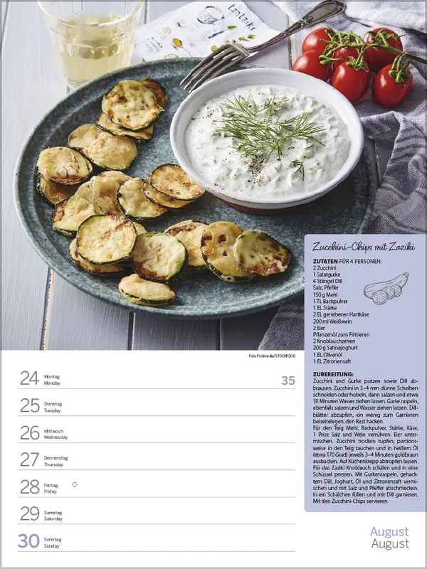 Bild: 9783731887553 | Saisonale und regionale Genussrezepte 2026 | Verlag Korsch | Kalender