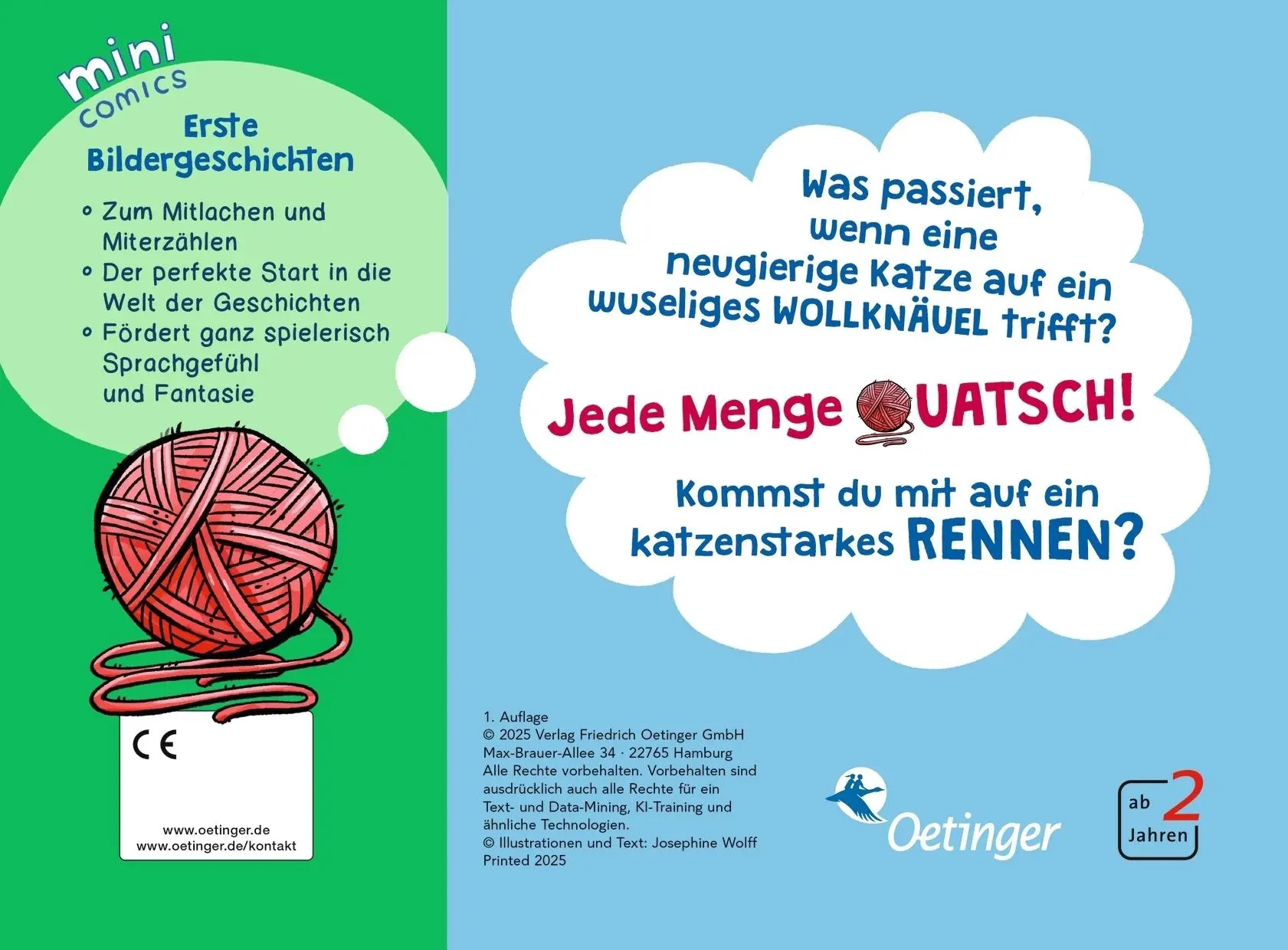 Rückseite: 9783751207553 | Mini Comics. Als die Katze leise schnurrte ... | Phine Wolff | Buch