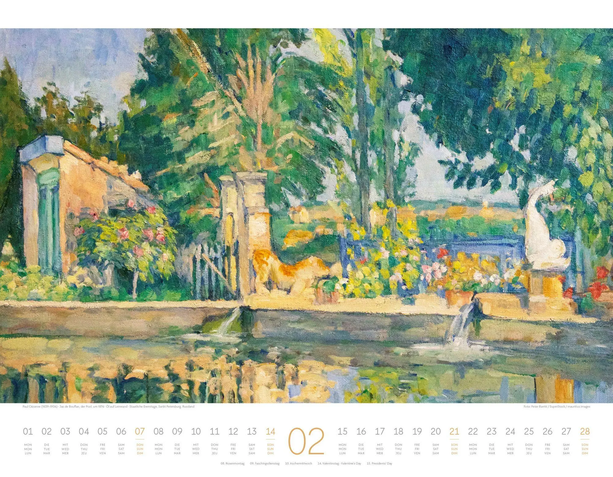 Bild: 9783838427553 | Kunstwerk Garten Kalender 2027 | Ackermann Kunstverlag GmbH | Kalender
