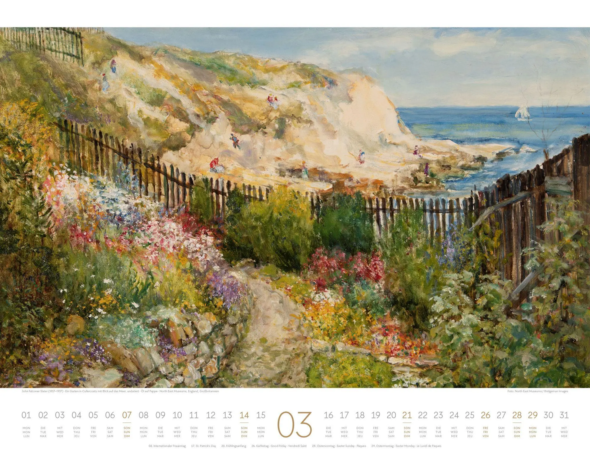 Bild: 9783838427553 | Kunstwerk Garten Kalender 2027 | Ackermann Kunstverlag GmbH | Kalender