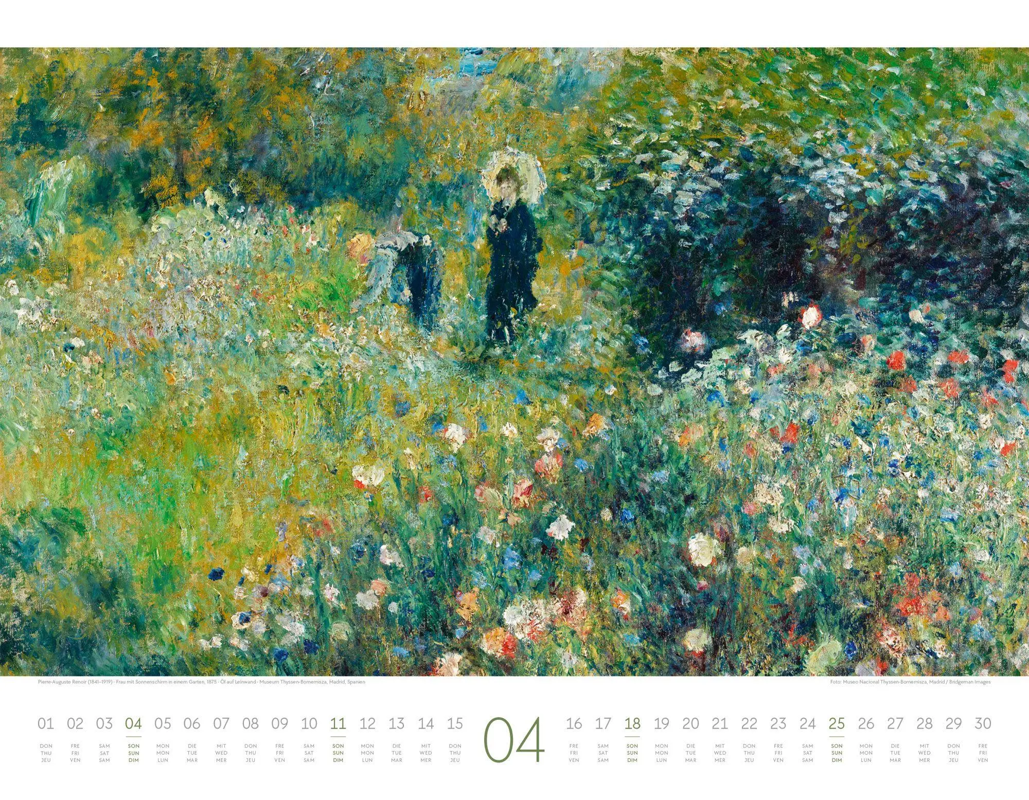 Bild: 9783838427553 | Kunstwerk Garten Kalender 2027 | Ackermann Kunstverlag GmbH | Kalender