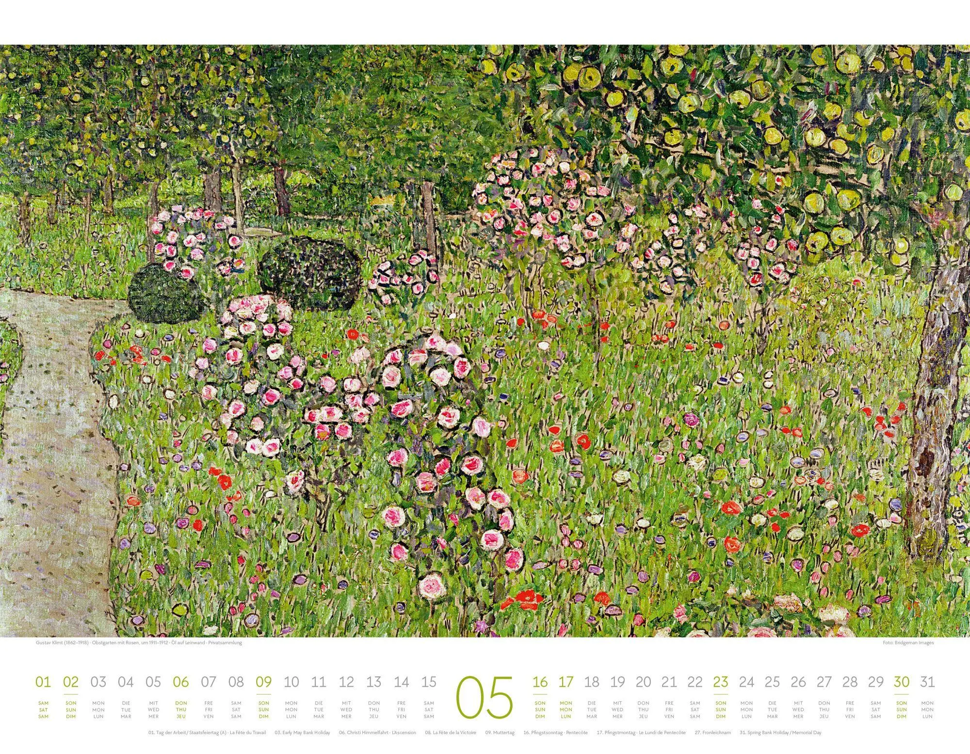 Bild: 9783838427553 | Kunstwerk Garten Kalender 2027 | Ackermann Kunstverlag GmbH | Kalender