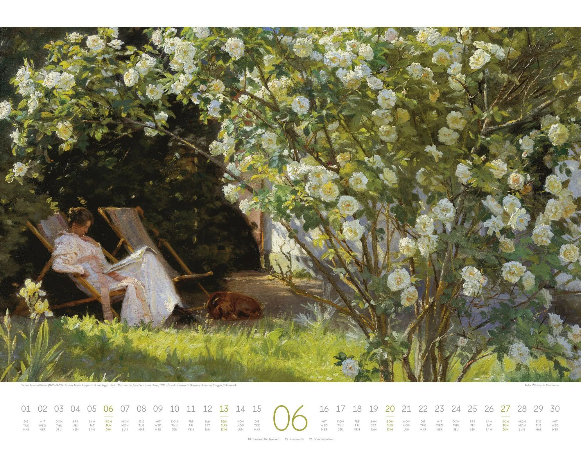Bild: 9783838427553 | Kunstwerk Garten Kalender 2027 | Ackermann Kunstverlag GmbH | Kalender